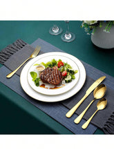12/16/24pcs Set Stainless Steel Cutlery Set With Storage Box, Gift Box, Suitable For Home, Kitchen, Wedding, Party,Kitchen,Christmas Gift