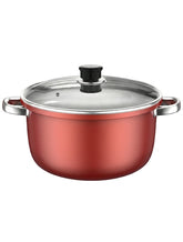 New Nonstick Marble Coated Stockpot With Two Handles, Thick Cookware For Home, Suitable For Stewing, Cooking Soup, Daily Use On All Stove Types