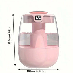 2.2L Large Capacity Humidifier USB Double Spray Humidifier Small Household Quiet Bedroom Student Dormitory Office Desktop Spray