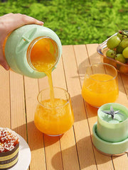800ML Portable Juicer Blender, Multi-Function Home Fruit Juice Maker Cup