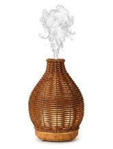 1pc USB 5V 80ml PP Rattan Craft Ultrasonic Aroma Diffuser Humidifier, Suitable For Small Rooms Aroma Diffusion And Humidification