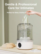 1/2pcs Portable Washing Machine,USB Rechargeable Compact Travel Portable Washer,2 Modes Mini Washer Deep Cleaning Of Underwear, Baby Clothes And Sock, Best For Apartment,Dormitories
