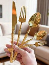 20pcs/30pcs Stainless Steel Cutlery Set, Knife Fork Spoon Suitable For Kitchen, Restaurant, Wedding, Party, Holiday Gift