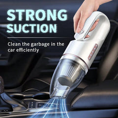 Mini Car Vacuum Cleaner - Powerful Suction, High Performance, Compact & Efficient, 12V Powered - Easily Clean Every Crevice And Groove Of Car Interior