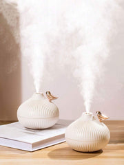 1pc Portable Air Humidifier, 300ml USB Desktop Diffuser Humidifier with LED Night Light