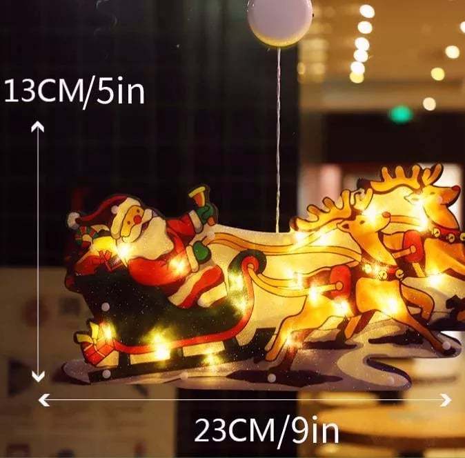 🎄 Early Christmas Sale - 49% Off 🎊 Christmas Window Suction Cup Lights 🎅