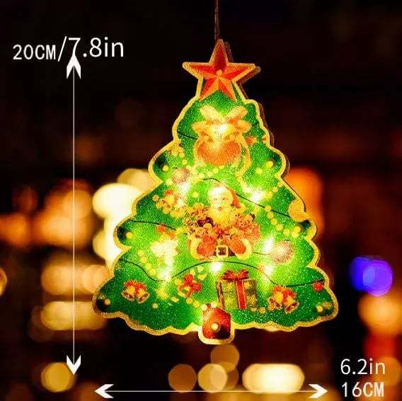 🎄 Early Christmas Sale - 49% Off 🎊 Christmas Window Suction Cup Lights 🎅