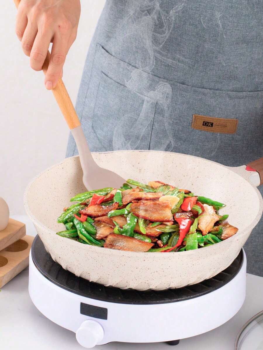 36pcs Silicone Kitchen Cooking Utensils, Heat-Resistant Cooking Utensils Set Of Wooden Handles, Non-Stick Kitchen Gadgets, Including Scraper Spoons, Pizza Knives, Kitchen Stuff Kitchen Accessories Home Kitchen Items