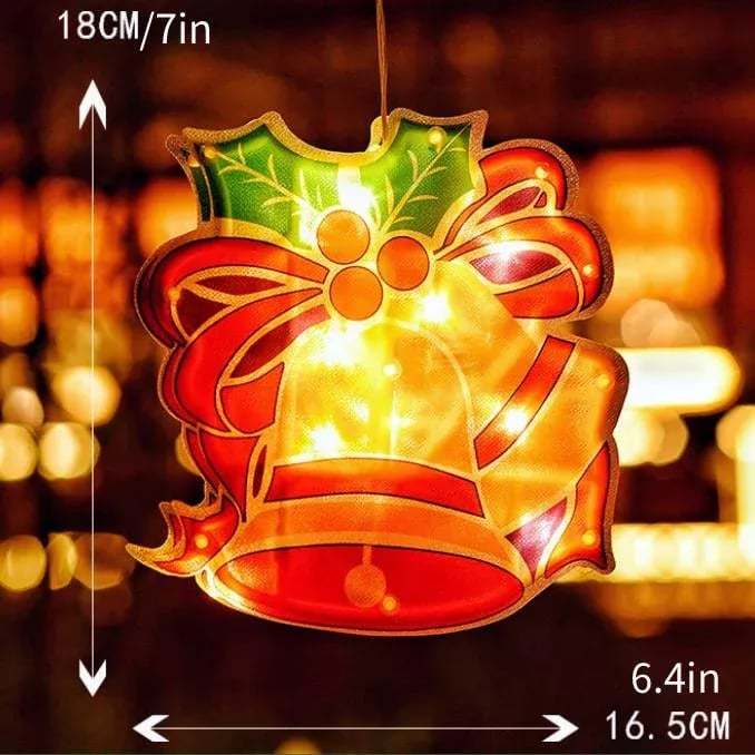 🎄 Early Christmas Sale - 49% Off 🎊 Christmas Window Suction Cup Lights 🎅