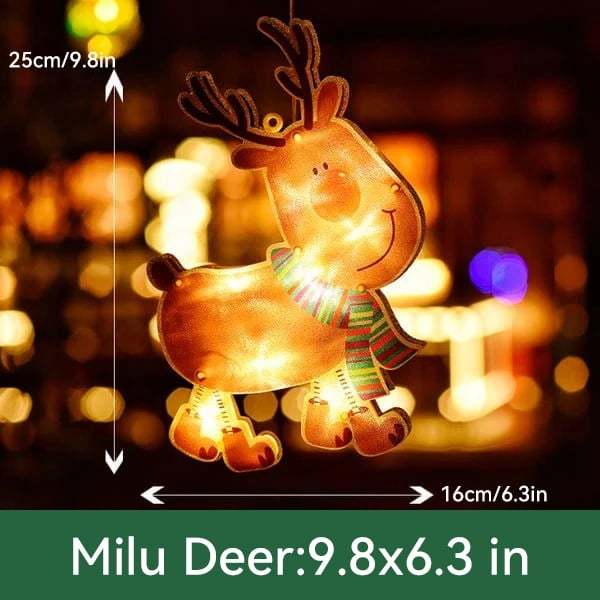 🎄 Early Christmas Sale - 49% Off 🎊 Christmas Window Suction Cup Lights 🎅