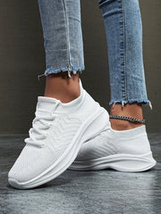Women's Breathable Sock Sneakers – Lightweight Non-Slip Running Shoes