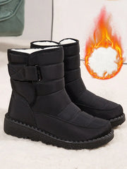 Women's Warm Mid-Calf Snow Boots – Anti-Slip Winter Outdoor Boots