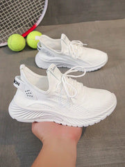 Women's Breathable Running Sneakers – Lightweight Fitness Walking Shoes
