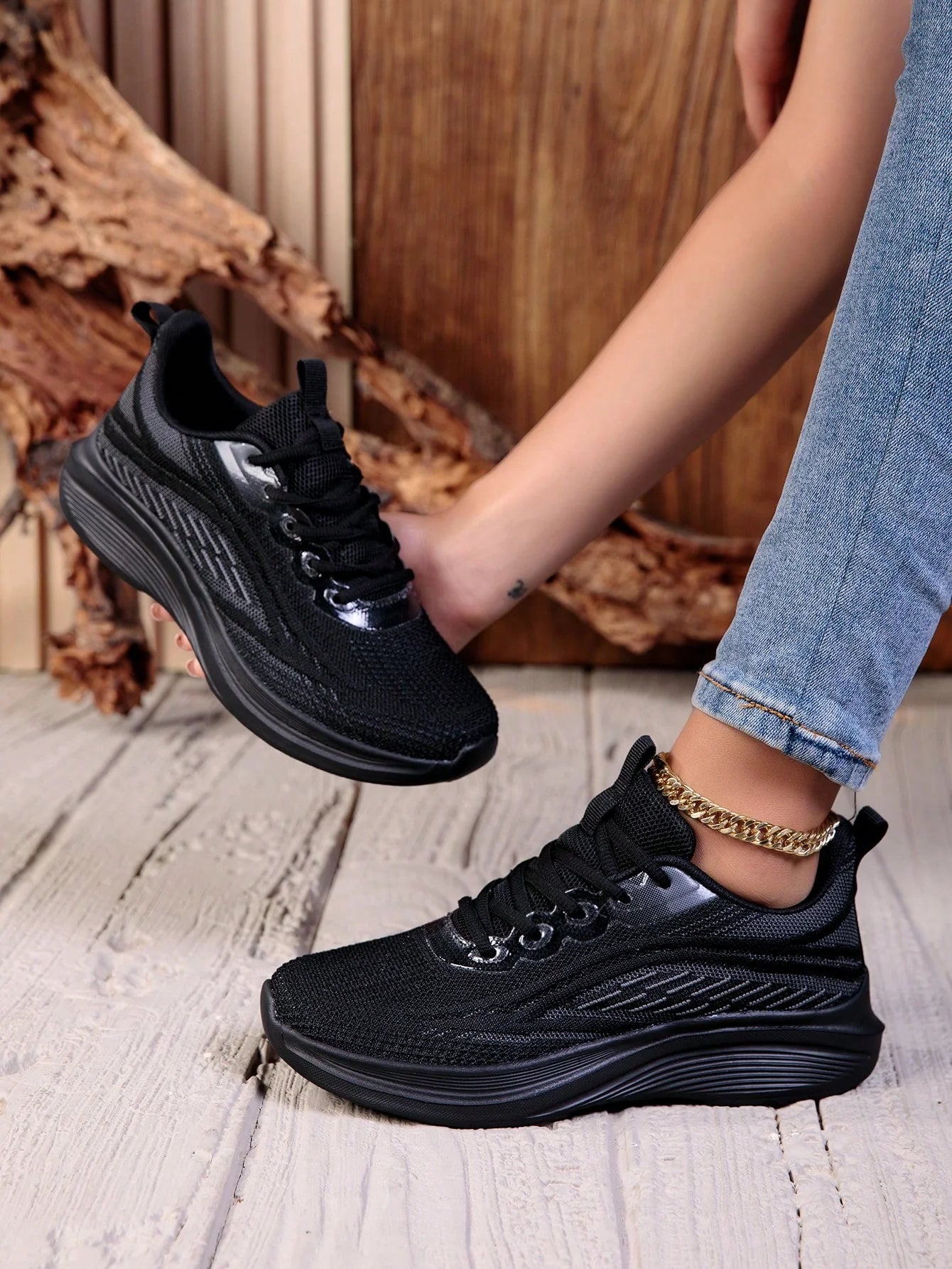 Women's Lightweight Mesh Running Shoes – Breathable Walking Sneakers