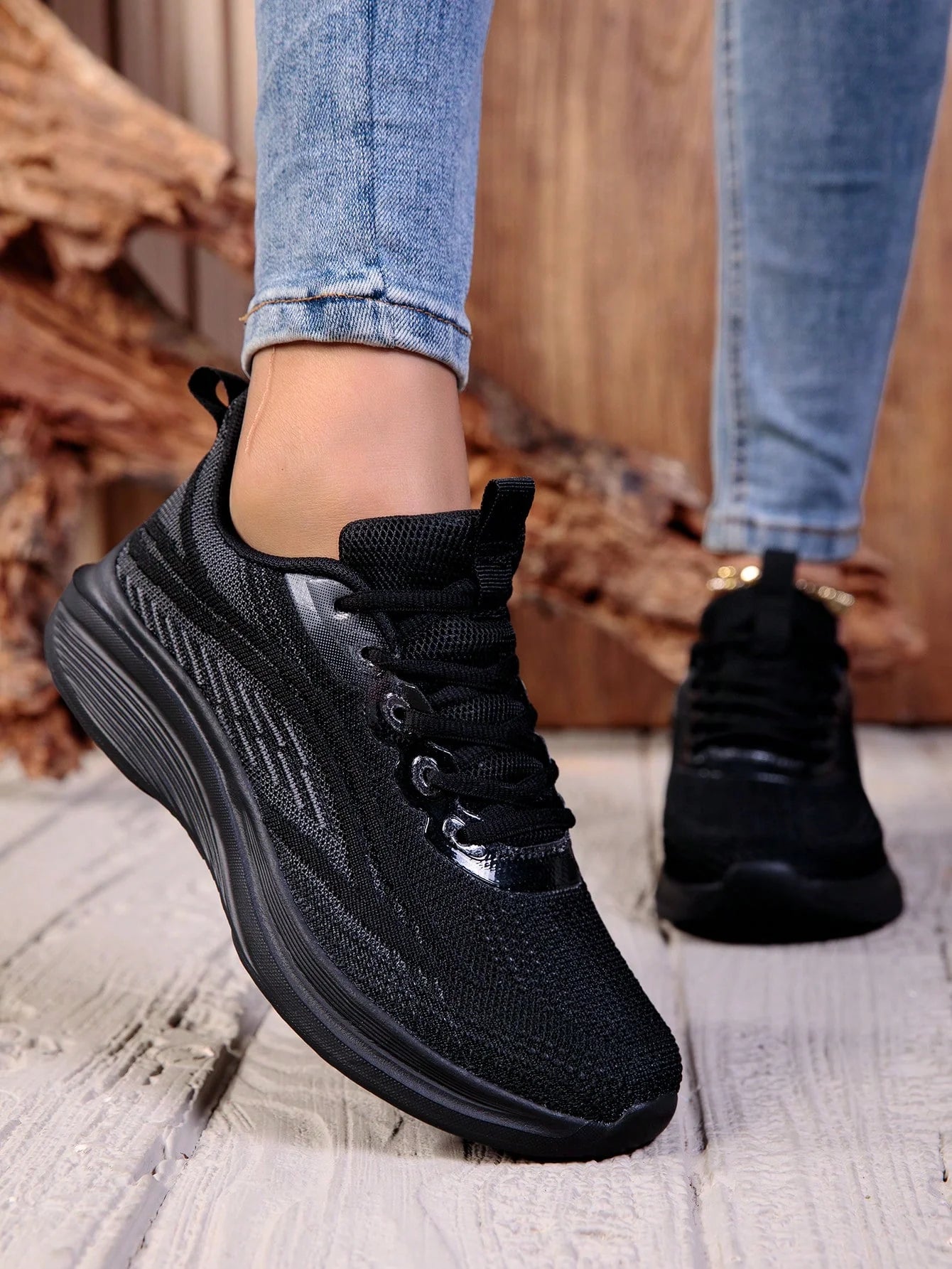 Women's Lightweight Mesh Running Shoes – Breathable Walking Sneakers