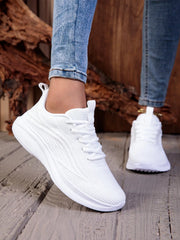 Women's Lightweight Mesh Running Shoes – Breathable Walking Sneakers