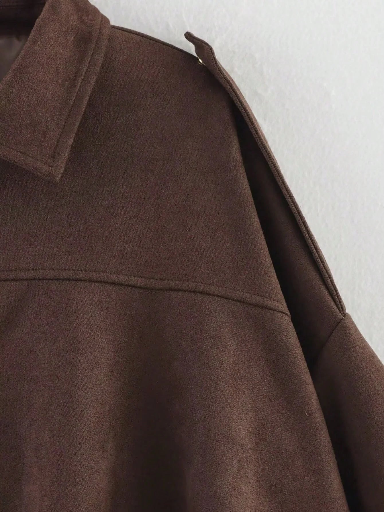 Women's Lightweight Bomber Jacket – Stand Collar Casual Zip-Up Coat
