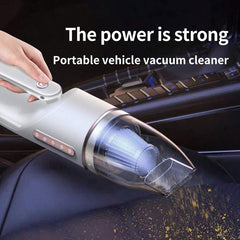 Mini Car Vacuum Cleaner - Powerful Suction, High Performance, Compact & Efficient, 12V Powered - Easily Clean Every Crevice And Groove Of Car Interior