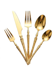 20pcs/30pcs Stainless Steel Cutlery Set, Knife Fork Spoon Suitable For Kitchen, Restaurant, Wedding, Party, Holiday Gift
