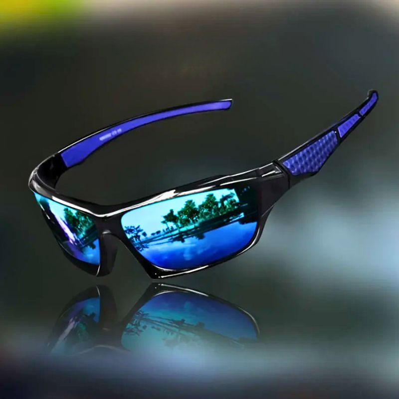Fashion Sports Sunglasses Polarized UV Protection Personalized Glasses Round Frame Metal Men's And Women's UV400 Eyewear
