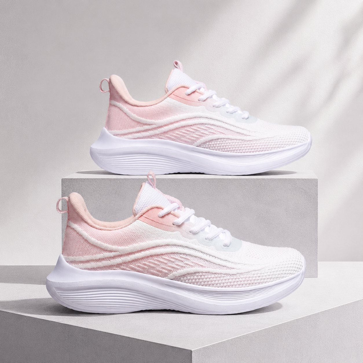 Women's Lightweight Mesh Running Shoes – Breathable Walking Sneakers