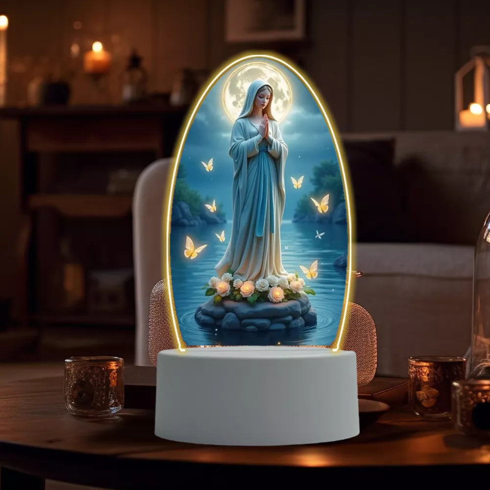 🎄Christmas Sale 60% OFF🔥Jesus 3D Night Lamp & Religious Gifts
