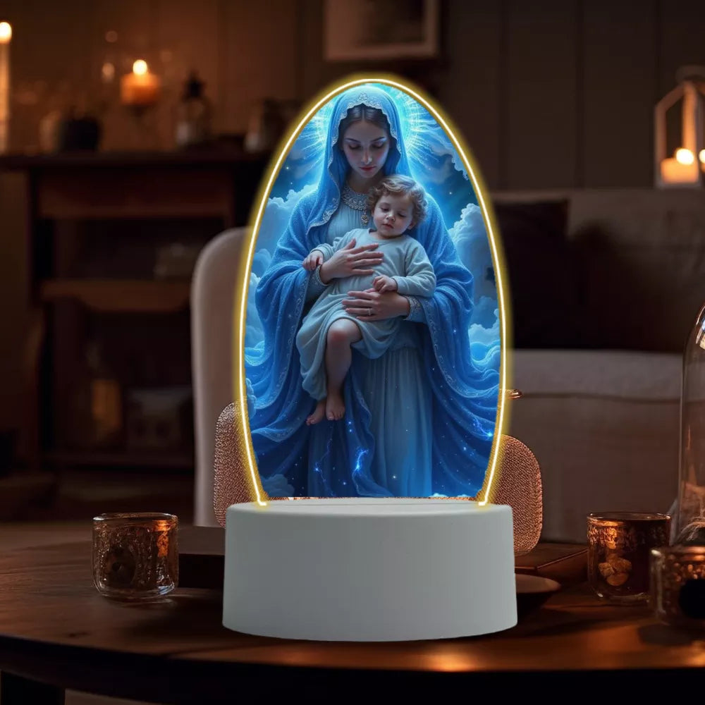 🎄Christmas Sale 60% OFF🔥Jesus 3D Night Lamp & Religious Gifts