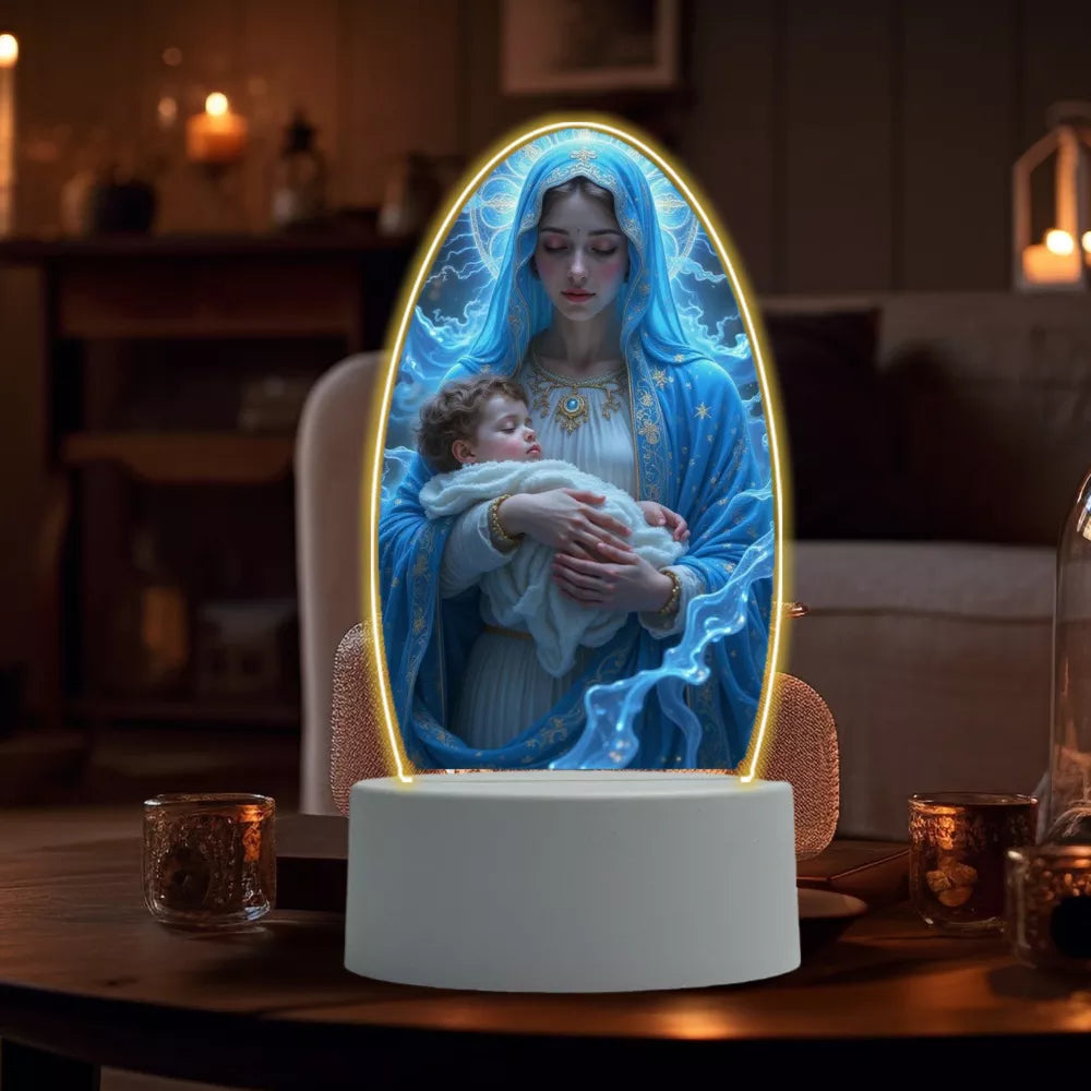 🎄Christmas Sale 60% OFF🔥Jesus 3D Night Lamp & Religious Gifts