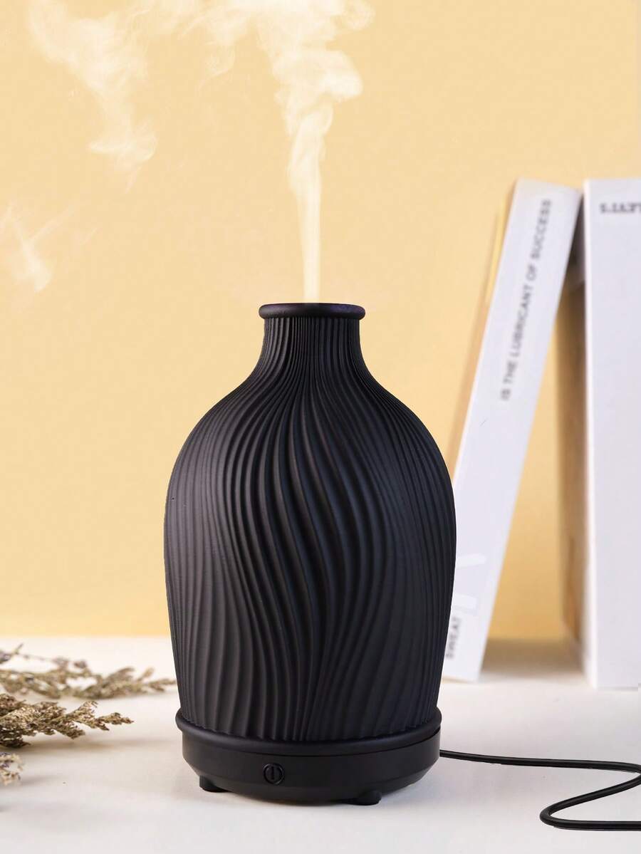 1pc USB 5V 80ml Resin Ultrasonic Essential Oil Diffuser, Suitable For Small Rooms Aromatherapy Humidifier And Diffuser