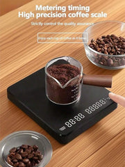 1 Pc Multifunctional Kitchen Electronic Scale Digital Coffee Scale, High Precision Kitchen Cooking Scale, Italian Handheld Coffee Scale