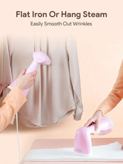 3 In 1 Steam Cleaner For Home Iron Clothes,Vertical Steam Iron,Portable Travel Garment Steamer,Handheld Fabric Steamer,300ml Large Capacity & 15s Fast Heating,Automatic Power-Off Suitable For Home & Travel - UK Plug