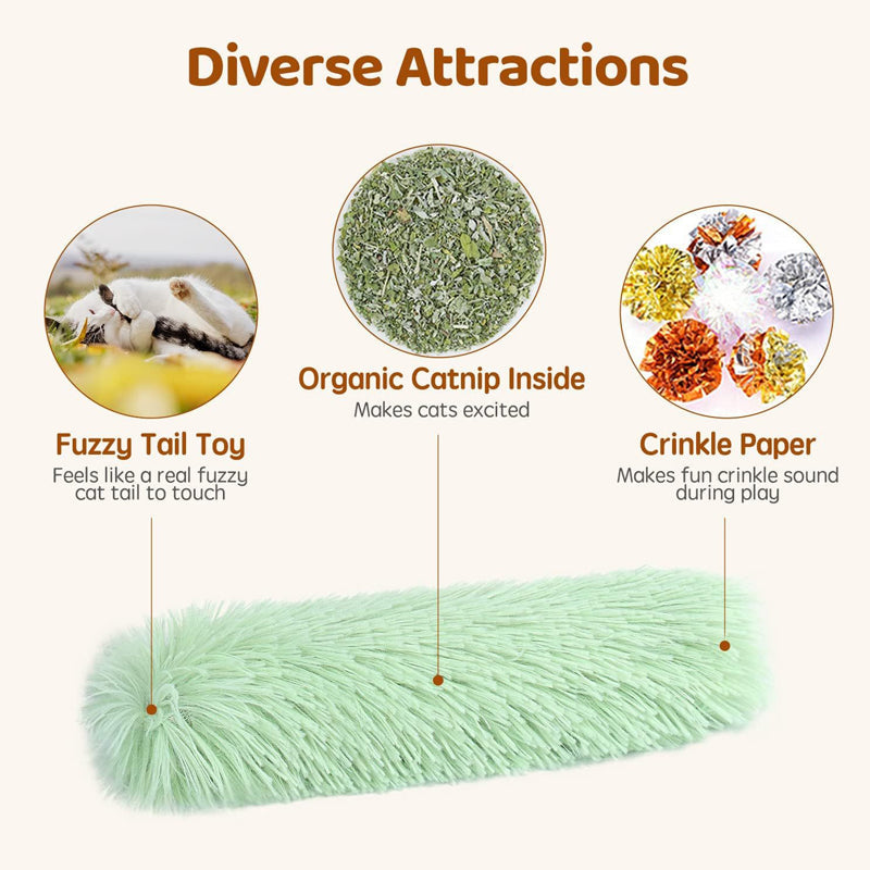 🎉Buy 1 Get 4🎉Interactive Fluffy Catnip Cat Toy