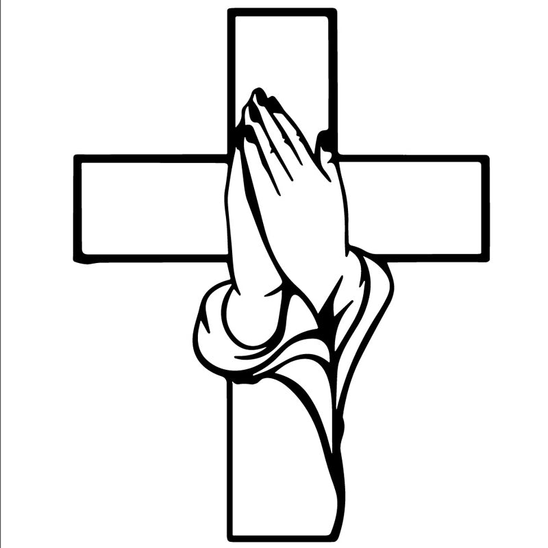 📢Buy 2 Get 1 Free🔥Home Decor Cross with Praying Hands