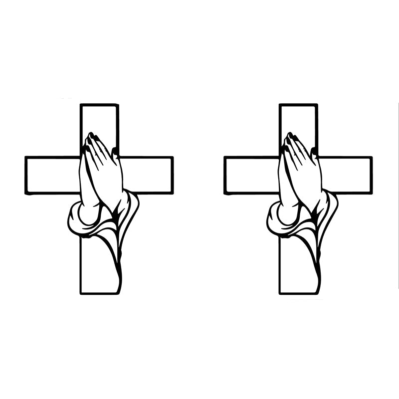 📢Buy 2 Get 1 Free🔥Home Decor Cross with Praying Hands