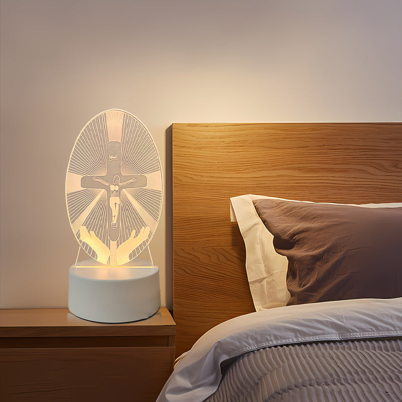 🎄Christmas Sale 60% OFF🔥Jesus 3D Night Lamp & Religious Gifts