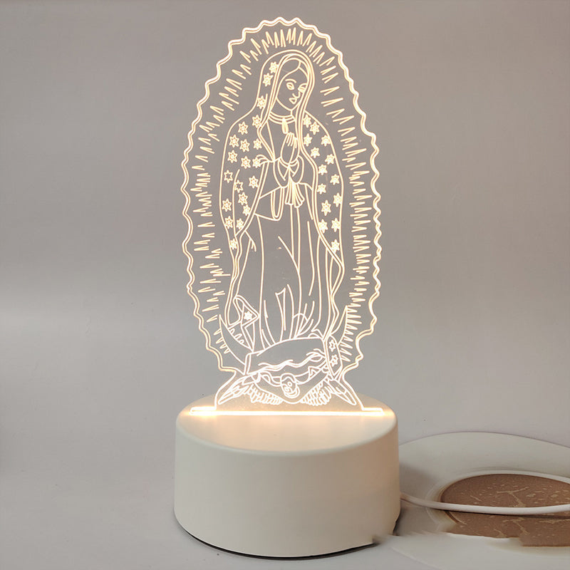 🎄Christmas Sale 60% OFF🔥Jesus 3D Night Lamp & Religious Gifts