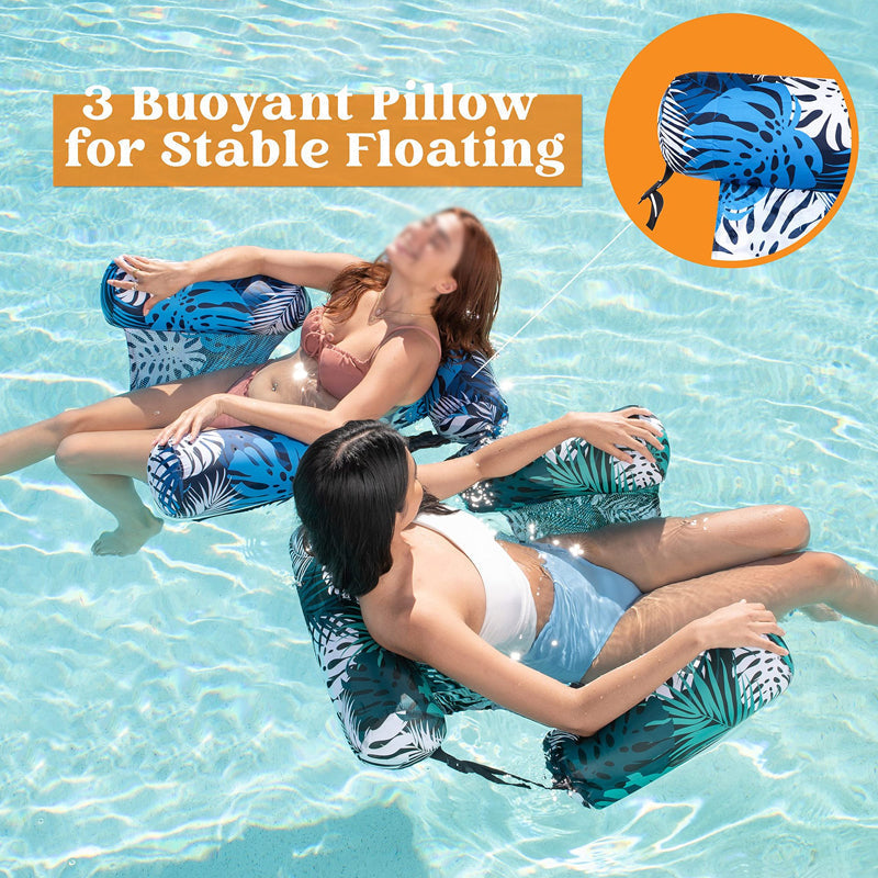 📢📢57% OFF !! ⏰Inflatable Pool Floating Chair